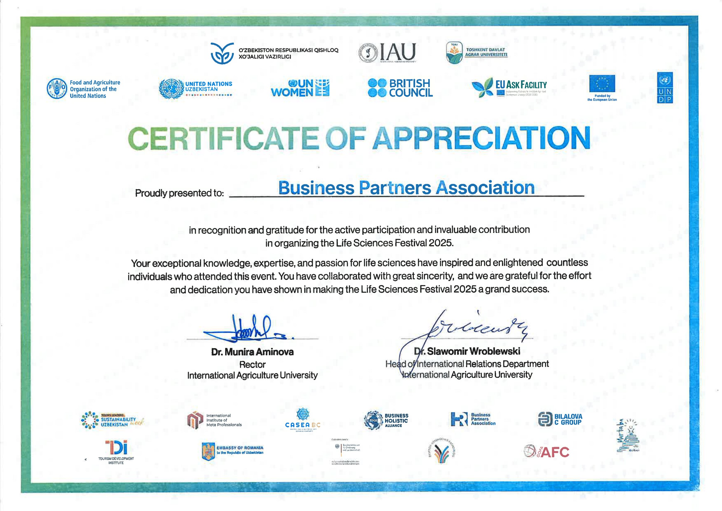 Certificate 11